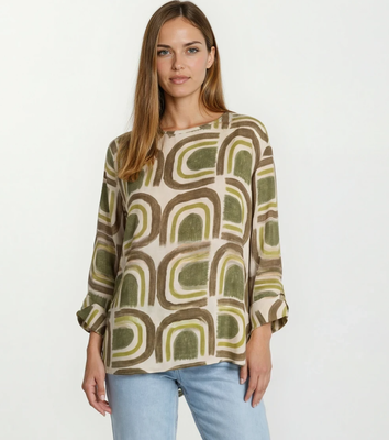 CAMICIA DONNA 3/4M 150288 Ingrosso LATULIP Tellini S.r.l.